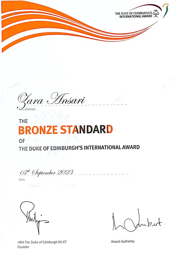 Duke of Edinburgh Award